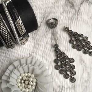 From the Dark Side- Skull Jewelry Set